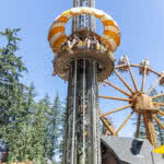 Windmill Drop ride at Cultus Lake Adventure Park